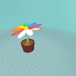 Rainbow flower
