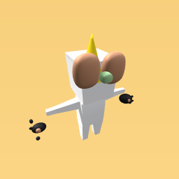 unicorn cat with a bow