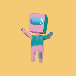 Blue and pink amoung us avatar