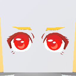 red anime eyes (FREE)