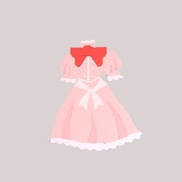 Pretty pink dress! ‘W’