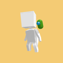 Green Jelly bean buddy