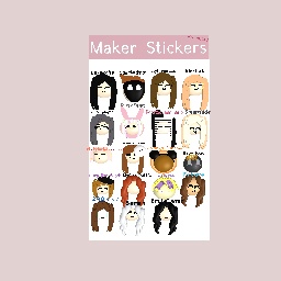 Maker stickers 2
