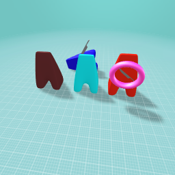 the red is the imposter