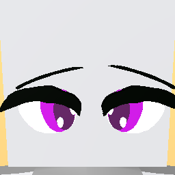 Purple eyes