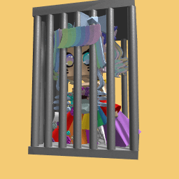 rainbow kid in jail