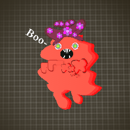 Cute scary-monster ghost