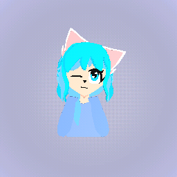 Unikitty with blue look