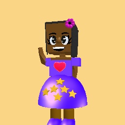Indigo Princess Outfit