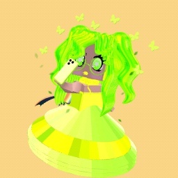 green girl