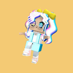 Cute shiny girl
