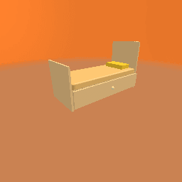 Single bed w storage underneath