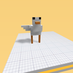 Dabbing chicken bruh