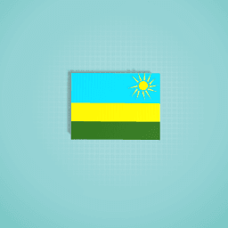 The Rwanda flag