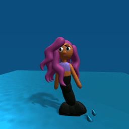 Me as a mermaid!