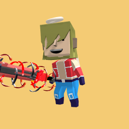 guy with power sword