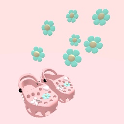 ♥︎ Pink Crocs ♥︎