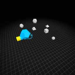 Junk collector in space