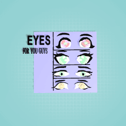 How to make eyes