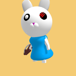 bunny infected from piggy roblox 