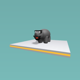 Happy hippo
