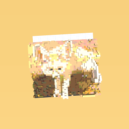 Fox in pixels