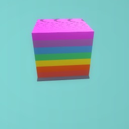 Big rainbow block