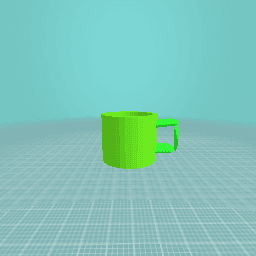 Green mug