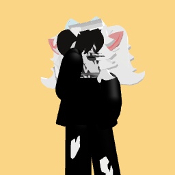 Black and white
