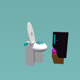 TV toilet