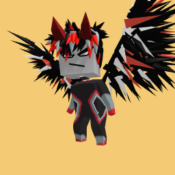 Dark and red Evil guy