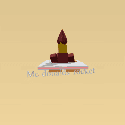 Mc donalds rocket