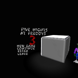 Fnaf 3 menu