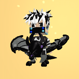 cool boy on a dragon