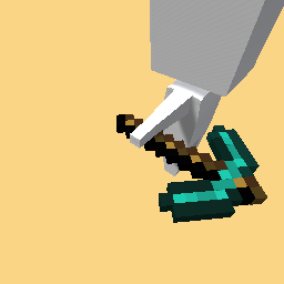 Minecraft Diamond Pickaxe Free!