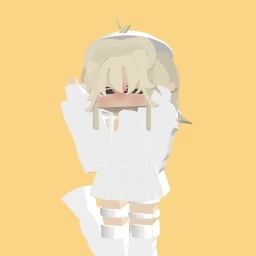 Cute avater girl :> white <3
