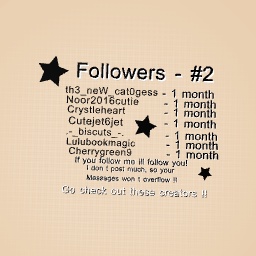 Followers - #2
