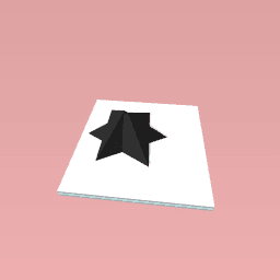 I made a black star