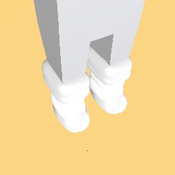 Short white socks (for people who like short legs)