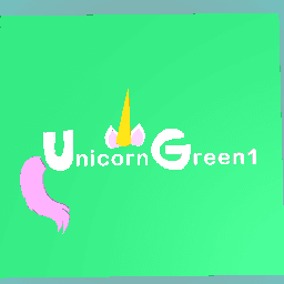 UnicornGreen1 sign!
