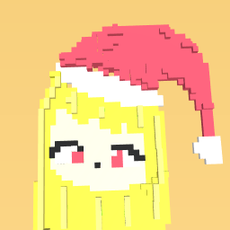 Christmas anime girl
