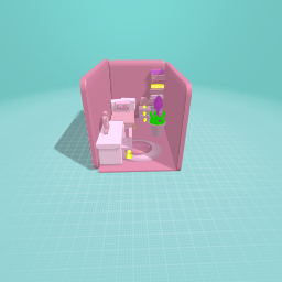 another pink bedroom!