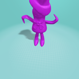 Monster with fan on belly