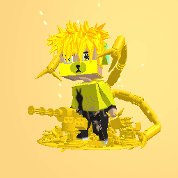 The cool gold boy