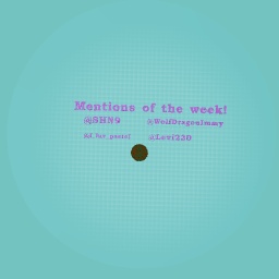 Mentions Of The Week (Week 3)