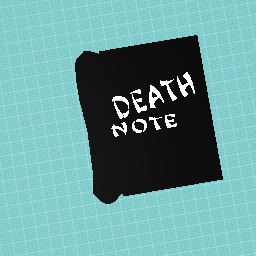 Death Note!! Spam the comments with names!!