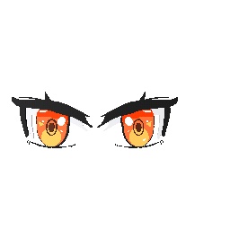 Anime boy eyes (Element: Fire)