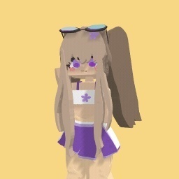 purple beach avatar