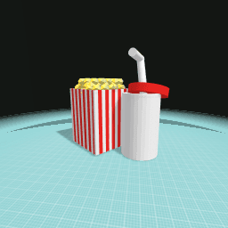 Popcorn and a soda