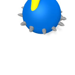 Spikey ornement